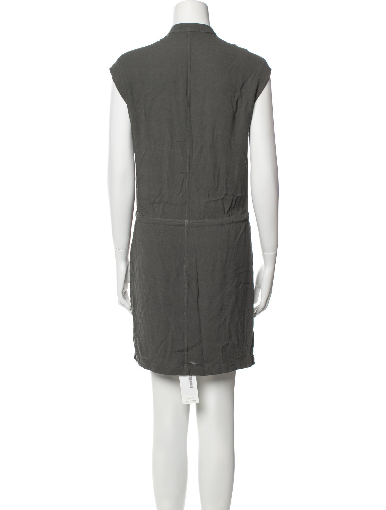 James Perse Mock Neck Mini Dress